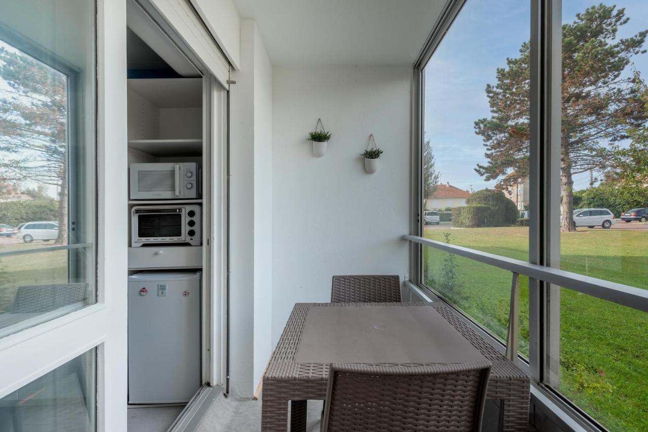 Studio avec loggia - à 200m de la plage - Parking Courseulles-sur-Mer Exterior foto